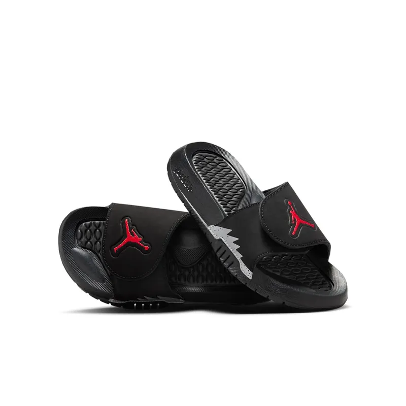 Jordan Hydro 5 Retro Slide GS “Black Metallic” | 555511-061