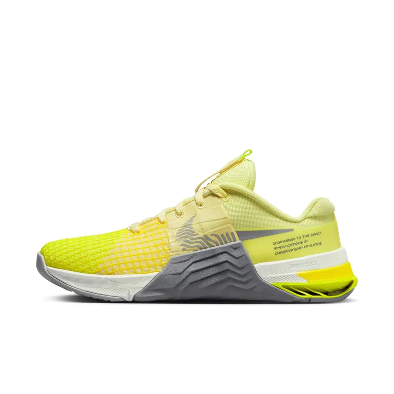 Nike Metcon 8 Citron Tint Light Smoke Grey | DO9327-801
