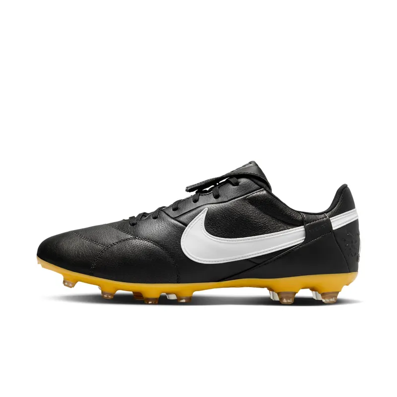 Nike Premier III FG Black White Amarillo | AT5889-005
