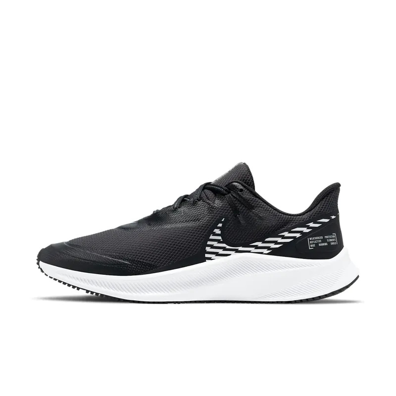 Nike Quest 3 Shield Black Metallic Silver | CQ8894-001