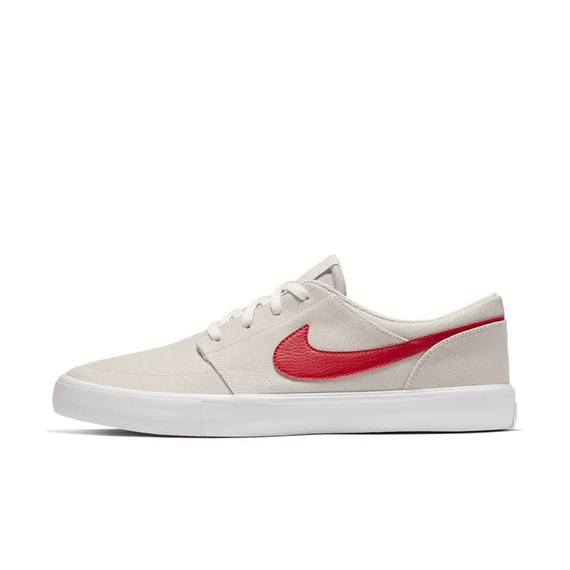 Nike SB Portmore II Solar Cnvs Vast Grey Red White | 880268-008