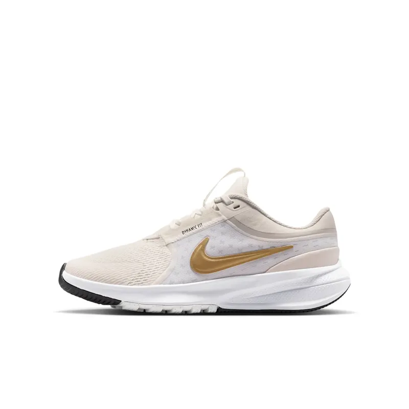 Nike Star Runner 5 Platinum Tint Metallic Gold “Platinum Tint / Black / Metallic Gold” | HF7004-007