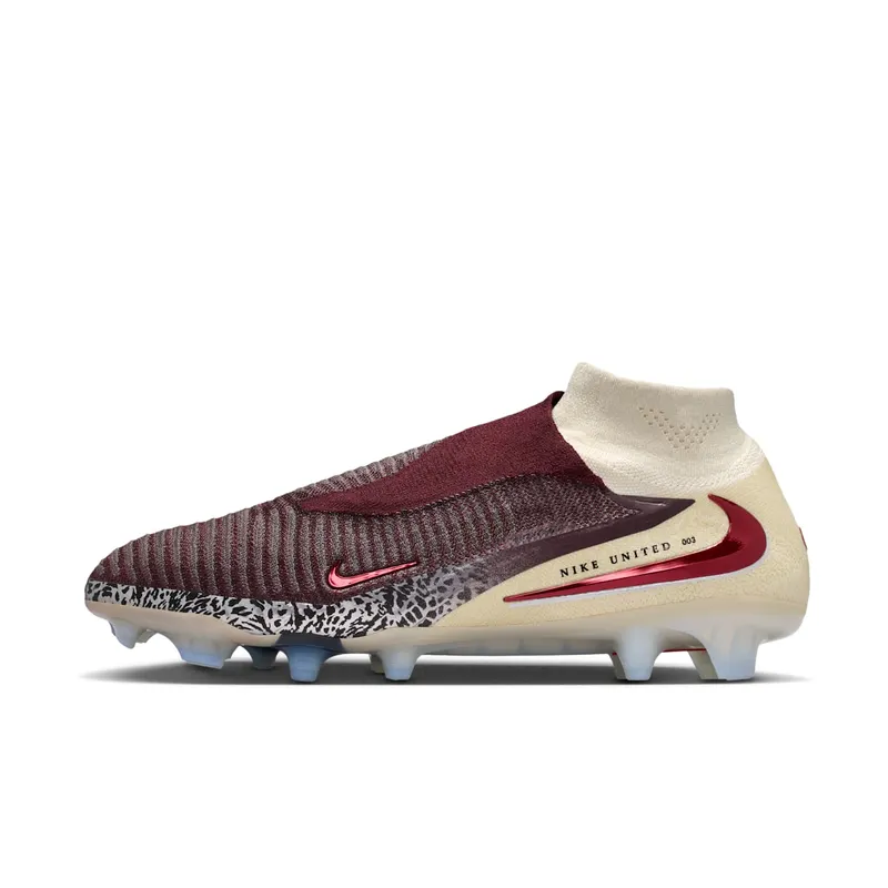 Nike Phantom 6 High Elite Fossil – United 003 Pack “Burgundy Crush / Fossil / University Red” | IO8445-661