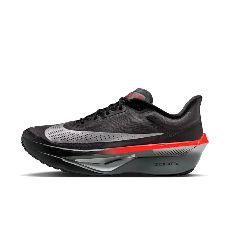 Nike Zoom Fly 6 Black & Bright Crimson “Black / Bright Crimson / Wolf Grey / Metallic Silver” | IR1995-010