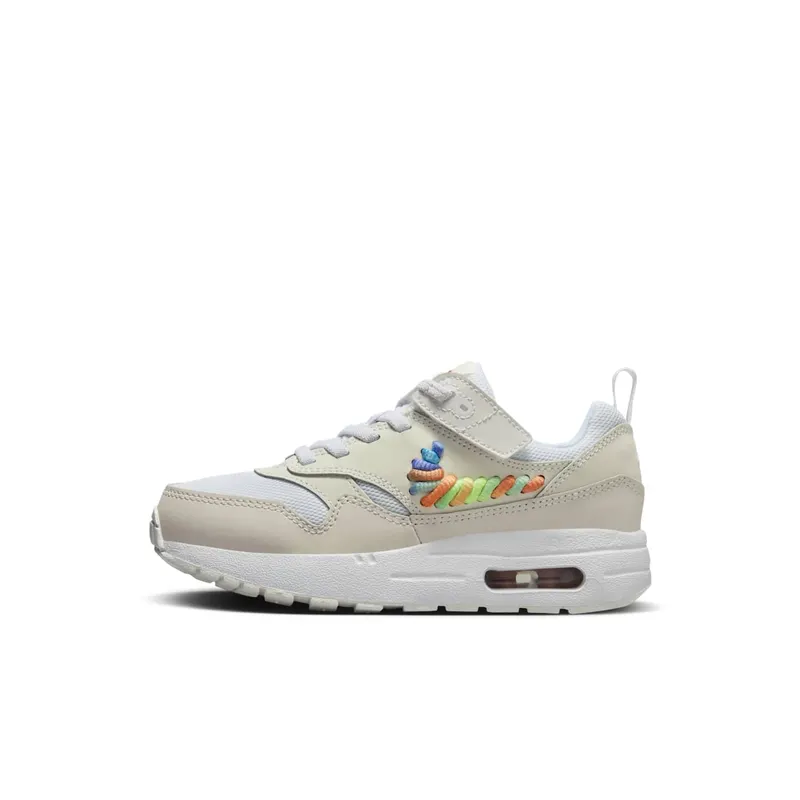Nike Air Max 1 SE EasyOn PS “White Summit White Terra Blush Multi-Color” | FN4784-100