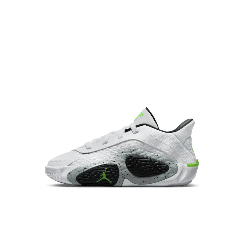 Jordan Tatum 2 White Black Wolf Grey Electric Green | FJ6460-100