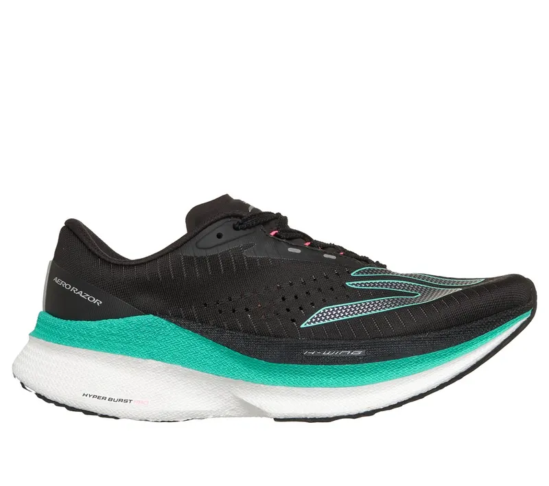 Skechers Aero Razor Sneaker Zwart | 172240_BKMT