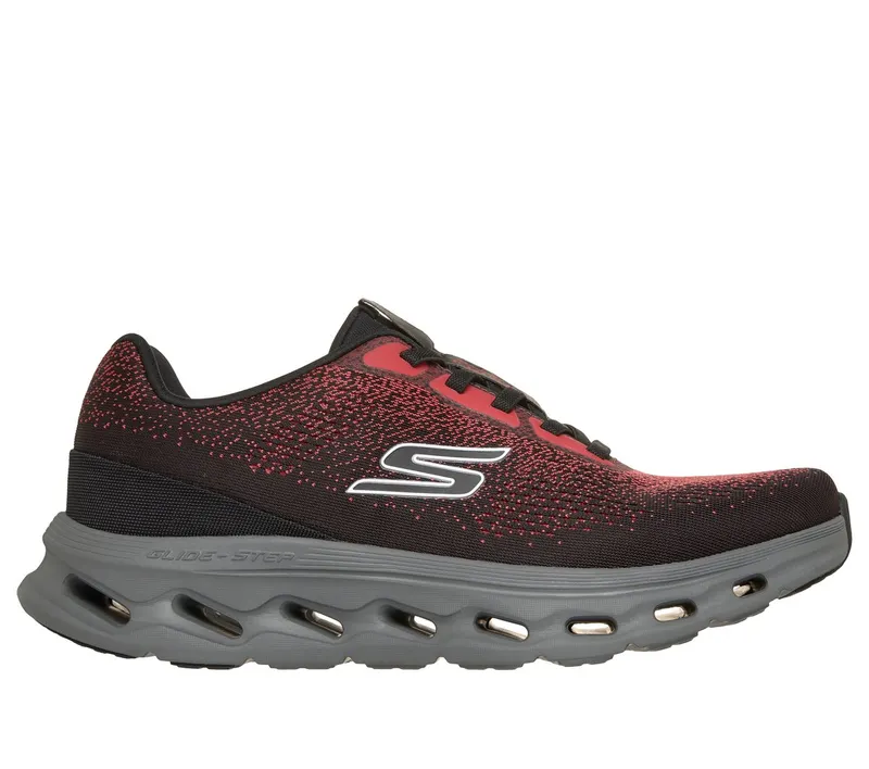 Skechers GO WALK Glide-Step 2.0 – Vic Sneaker Zwart/Rood | 217020_BKRD