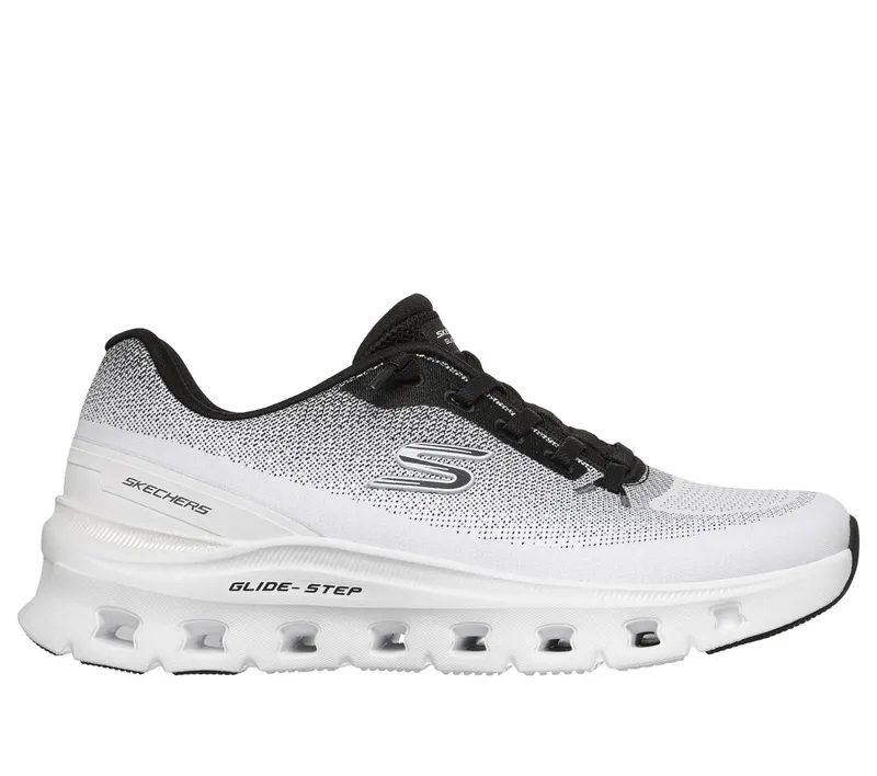 Skechers Glide-Step Pro – Soft Mirage Sneaker Wit/Zwart | 150437_WBK