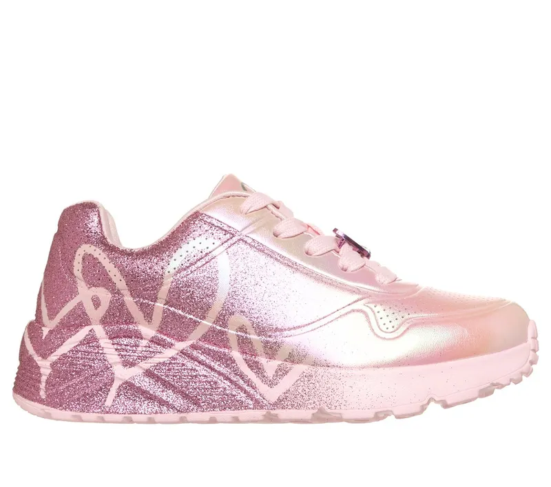 Skechers JGoldcrown: UNO Lite – Heartdust Forever Sneaker Roze | 310814L_PKMT