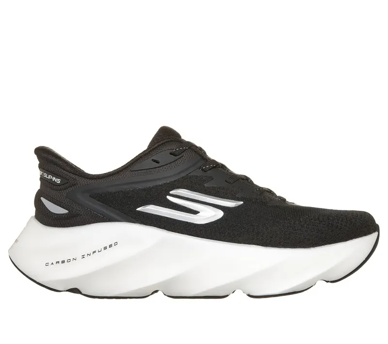 Skechers Slip-ins: Aero Burst Sneaker Zwart/Wit | 172215_BKW