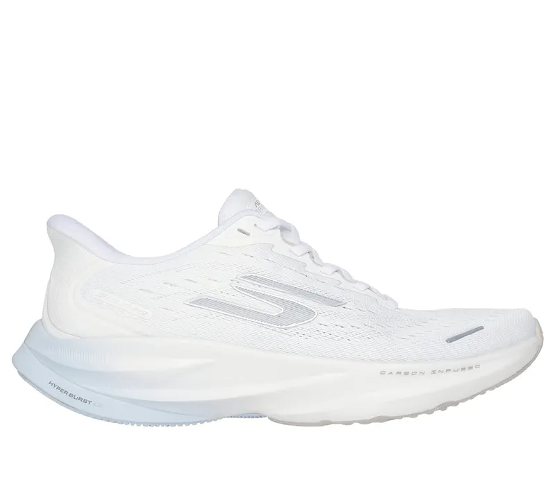 Skechers Slip-ins: Aero Spark Sneaker Wit/Zilver | 172205_WSLB