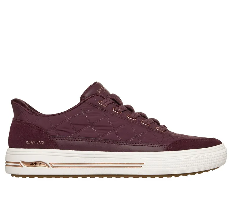 Skechers Slip-ins: Arch Fit Arcade – Cozy Fit Cuddle Steps Sneaker Wijn | 177209_WINE