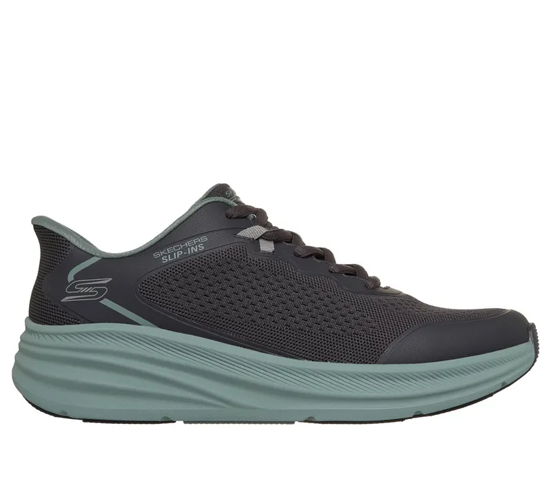 Skechers Slip-ins: BOBS Skillz Sneaker Houtskool/Groente | 118431_CCGR