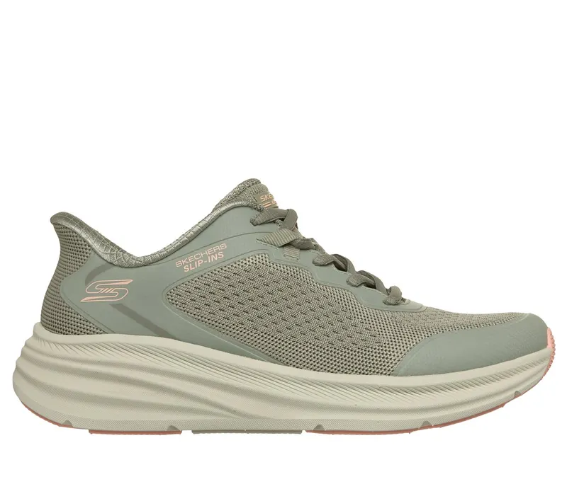 Skechers Slip-ins: BOBS Skillz – Too Essential Sneaker Olijf | 117756_OLV
