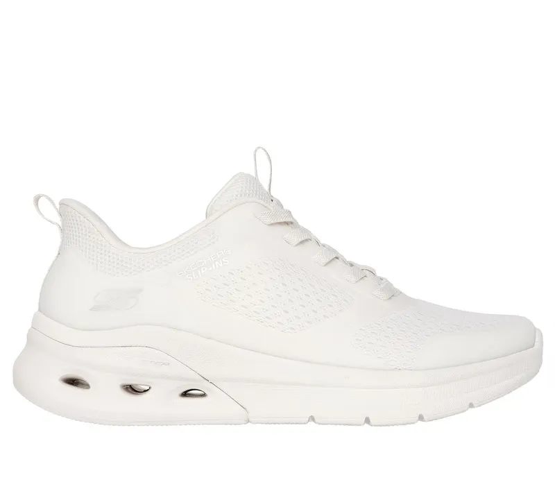 Skechers Slip-ins: BOBS Sport Arc Waves 2.0 – Now On Sneaker Gebroken Wit | 117626_OFWT