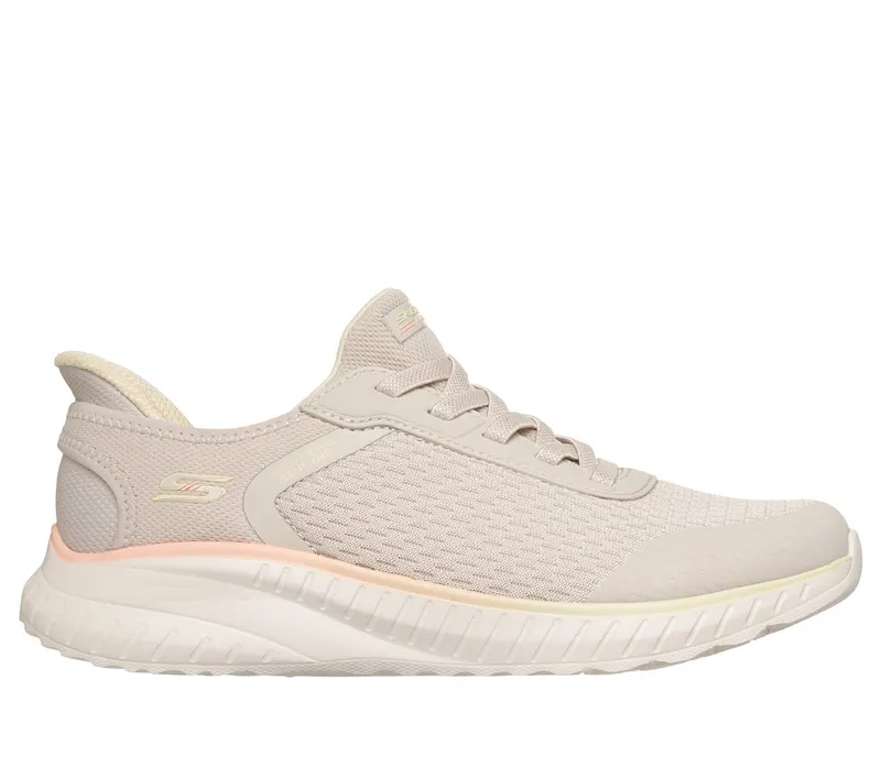 Skechers Slip-ins: BOBS Sport Squad Chaos – Ombre Paradise Sneaker Natuurlijk | 117248_NAT