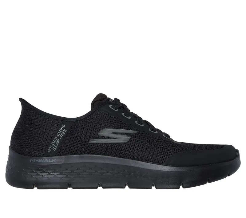 Skechers Slip-ins: GO WALK Flex – Netro Sneaker Zwart | 216332_BBK
