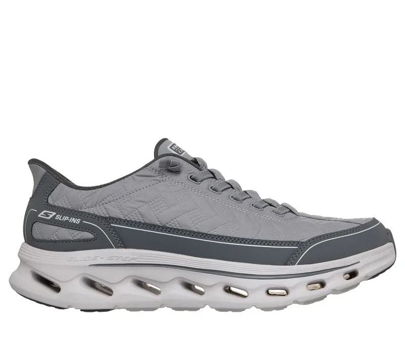 Skechers Slip-ins: GO WALK Glide-Step 2.0 – Cozy Fit Walker Sneaker Grijs | 217035_GRY