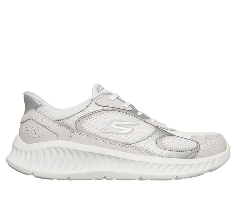 Skechers Slip-ins: GO WALK Now – Aura Sneaker Zilver | 125662_SIL