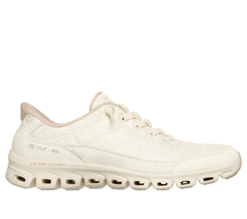 Skechers Slip-ins: Glide-Step – Cozy Fit At Ease Sneaker Gebroken Wit | 104556_OFWT