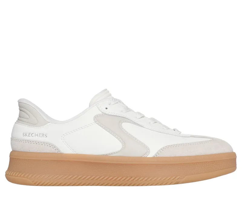 Skechers Slip-ins: Hotshot HI – Lifted Luxe Sneaker Gebroken Wit | 185460_OFWT