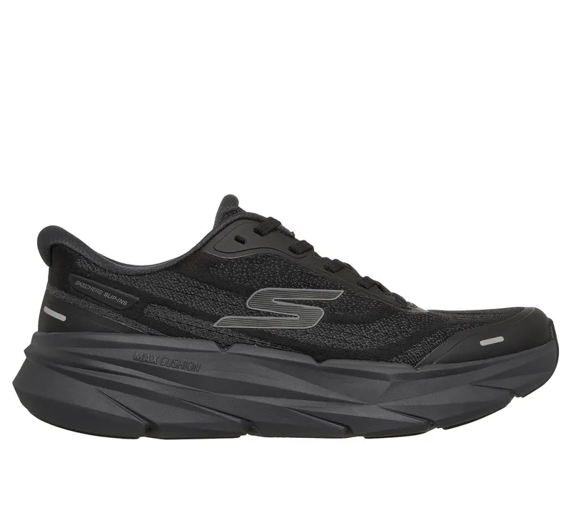 Skechers Slip-ins: Max Cushioning Premier 3 – Torryn Sneaker Zwart/Houtskool | 221221_BKCC