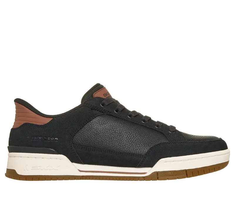 Skechers Slip-ins: Recoil Sneaker Zwart/Bruin | 254204_BKBR