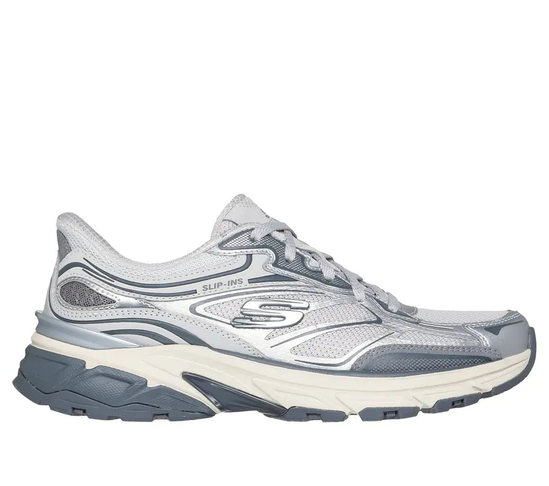 Skechers Slip-ins: Stamina Sport Sneaker Zilver | 150710_SIL
