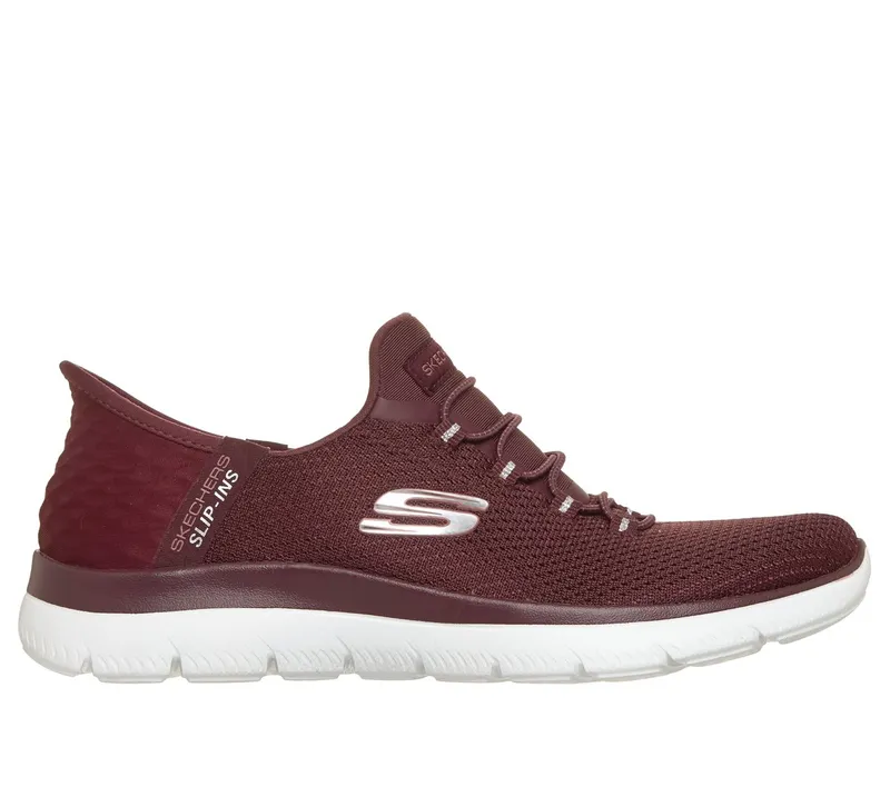 Skechers Slip-ins: Summits – Diamond Dream Sneaker Bordeauxrood | 150123_BURG