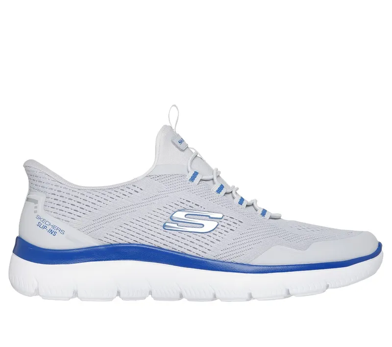 Skechers Slip-ins: Summits – Top Rate Sneaker Grijs/Blauw | 233045_GYBL