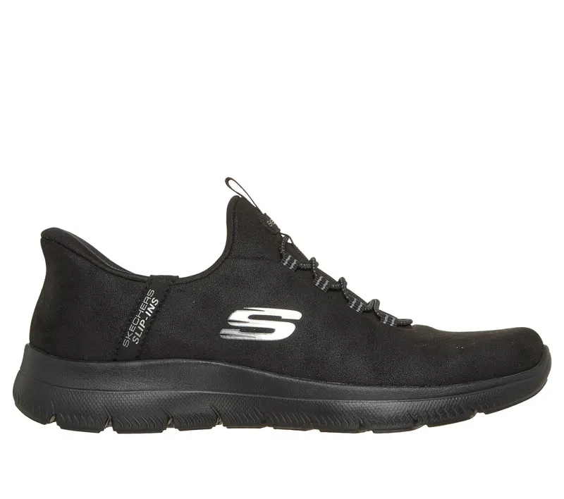 Skechers Slip-ins: Summits – True Stride Sneaker Zwart | 150293_BBK