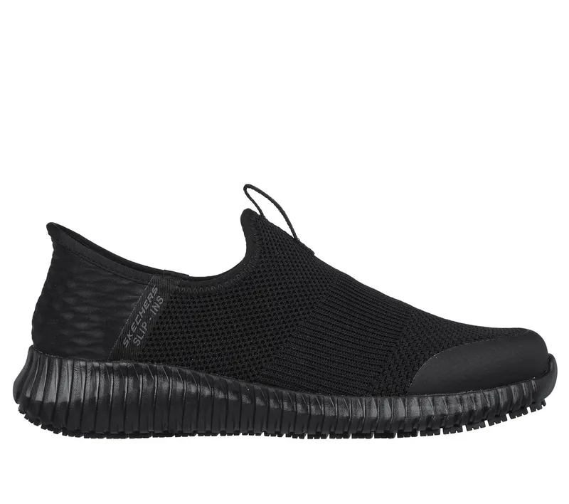 Skechers Slip-ins Work: Cessnock – Gwynedd Sneaker Zwart | 108127EC_BLK