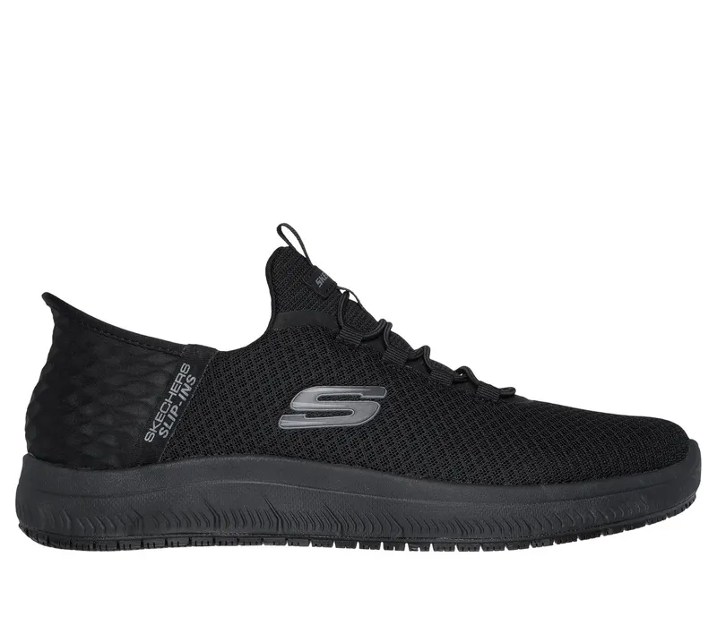 Skechers Slip-ins Work Slip Resistant: Summits – Colsin Sneaker Zwart | 200205_BBK