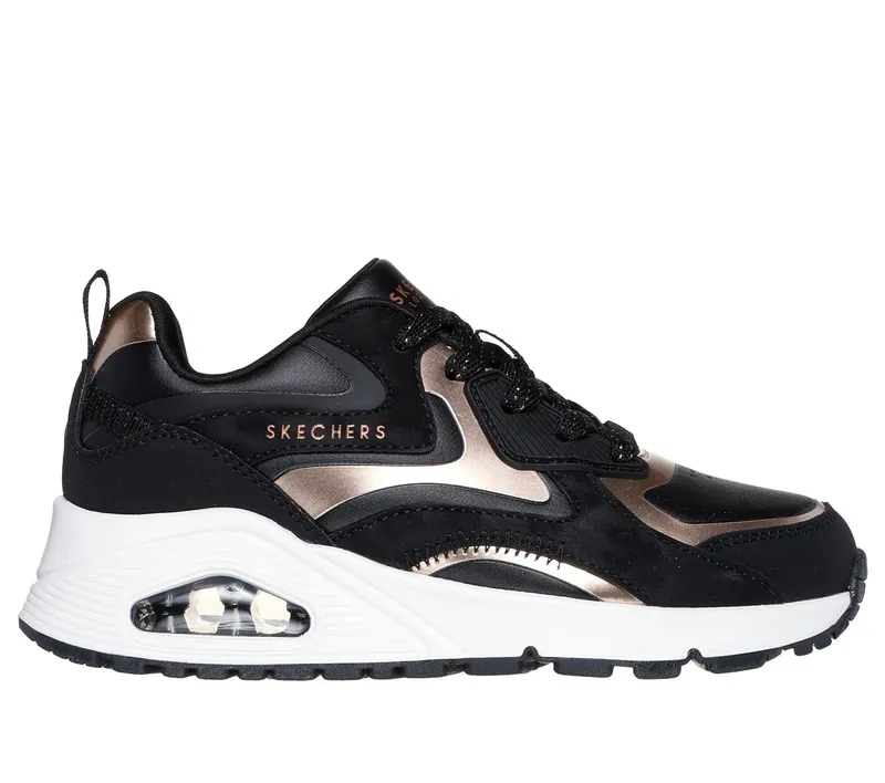Skechers UNO Gen1 – Color Surge Sneaker Zwart/Roos Goud | 310547L_BKRG