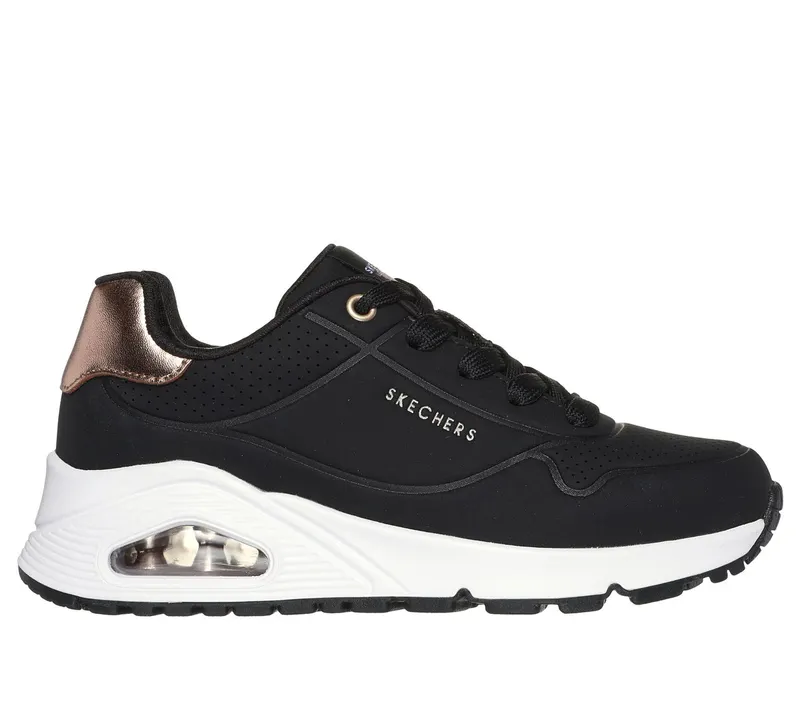 Skechers UNO Gen1 – Shimmer Away Sneaker Zwart | 310545L_BLK