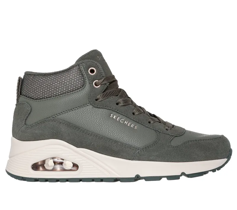 Skechers UNO – Stacre Shine Sneaker Olijf | 177181_OLV