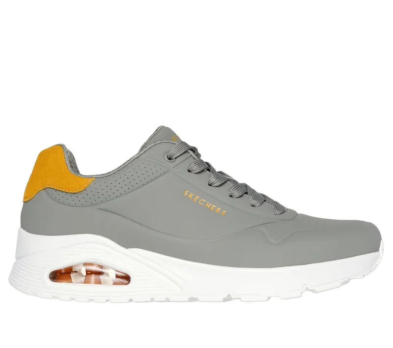 Skechers UNO – Suited On Air Sneaker Groente/Geel | 183004_GRYL