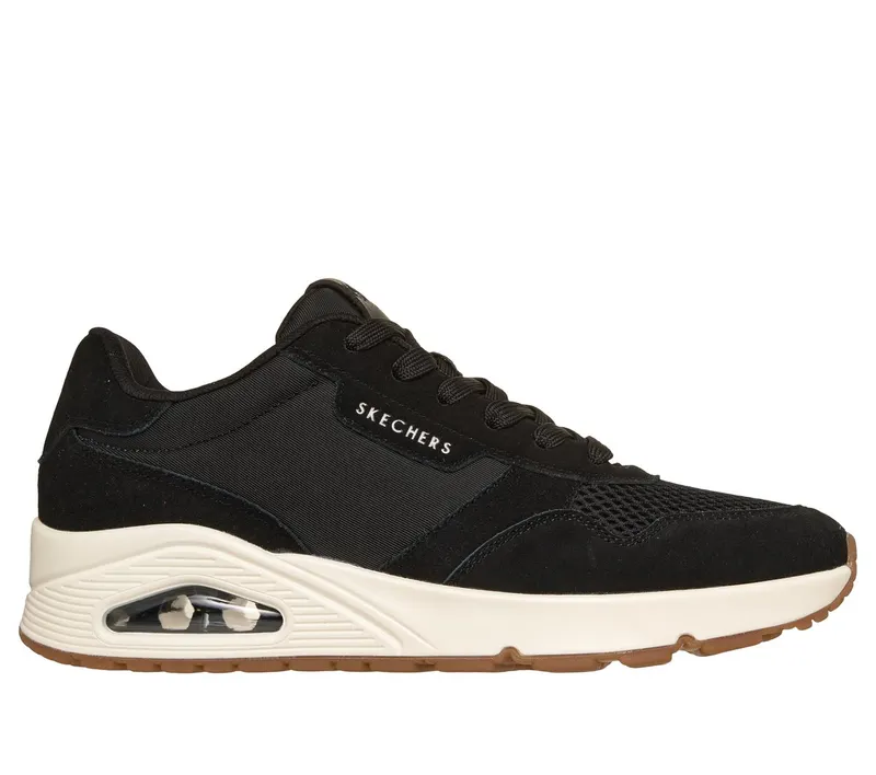 Skechers UNO – Vintage Air Sneaker Zwart | 183365_BLK