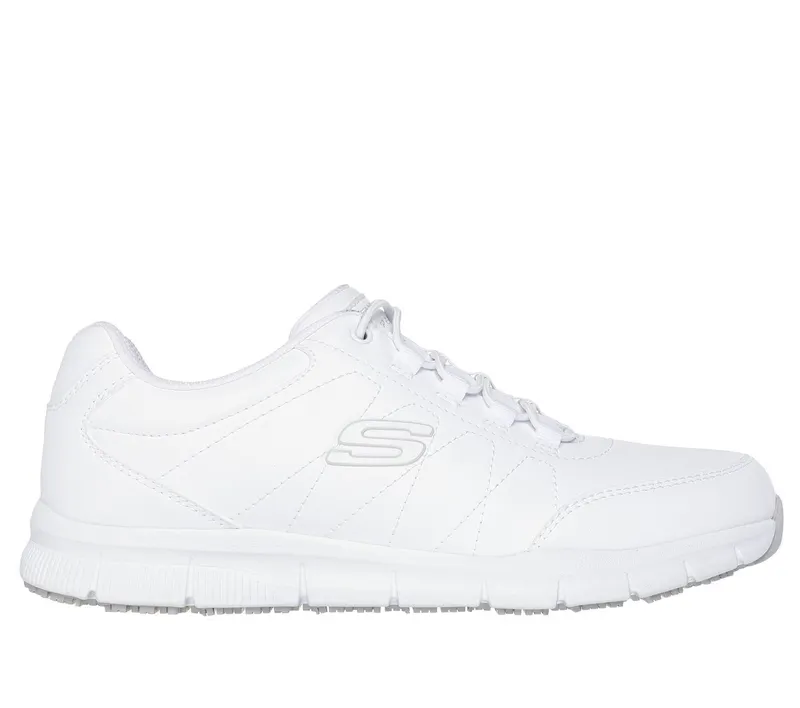 Skechers Work: Nampa – Osil Sneaker Wit | 200272EC_WHT
