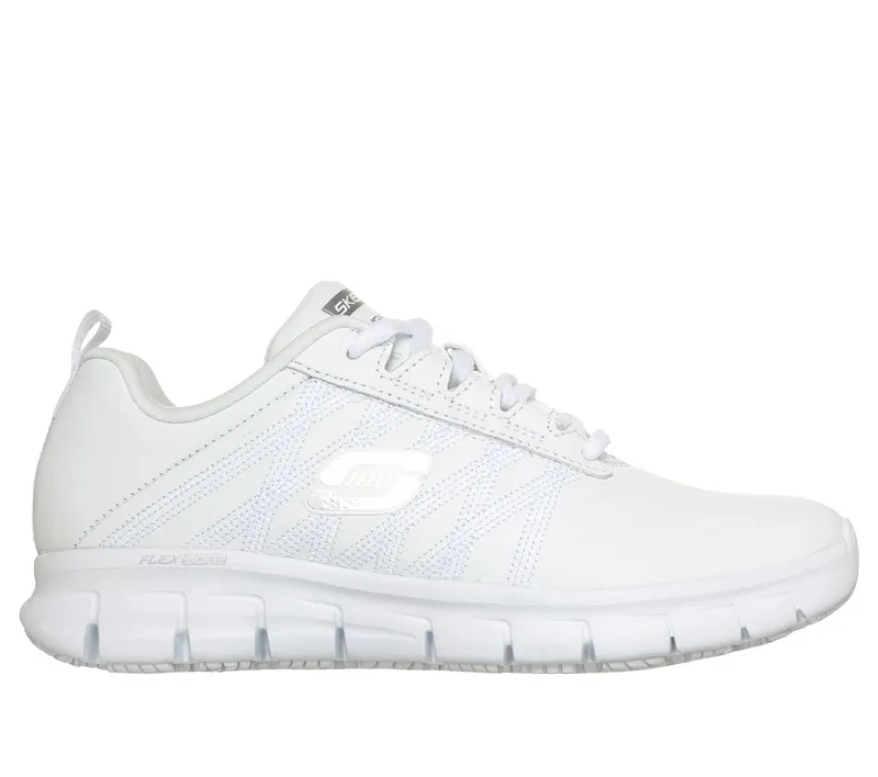 Skechers Work Relaxed Fit: Sure Track – Erath Sneaker Wit | 76576EC_WHT