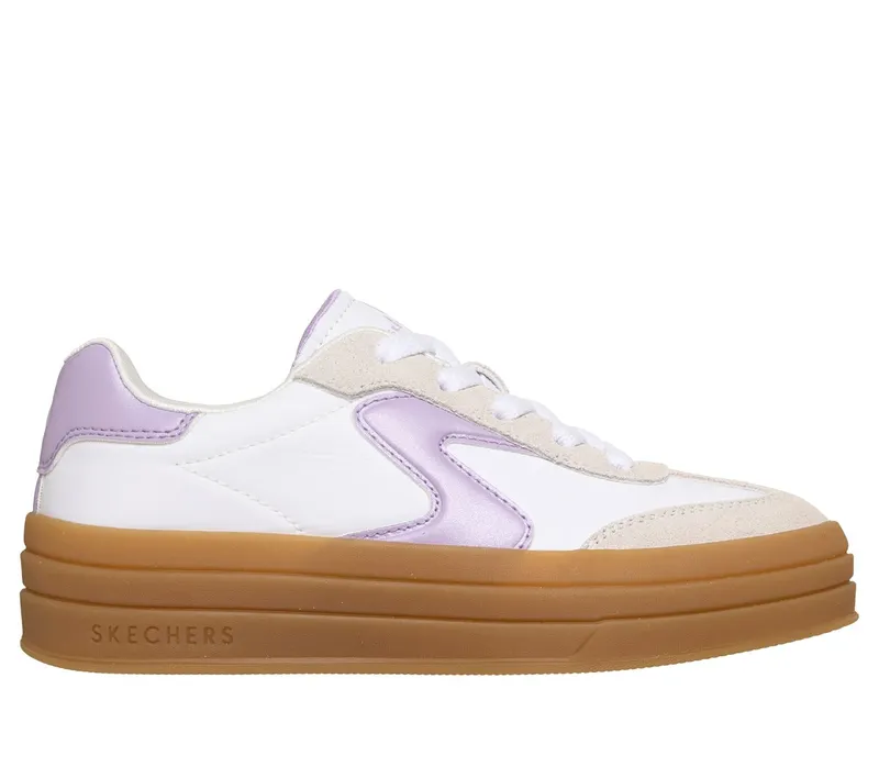 Skechers Zinger Lift – Homecoming Star Sneaker Wit/Lavendel | 310682L_WLV