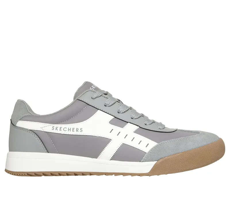 Skechers Zinger – Manzanilla Superado Sneaker Grijs/Wit | 183282_GYW
