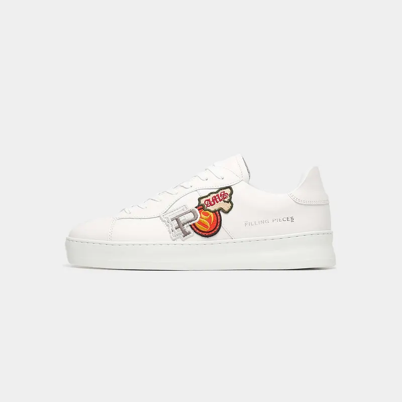 Filling Pieces Court Patchwork White
