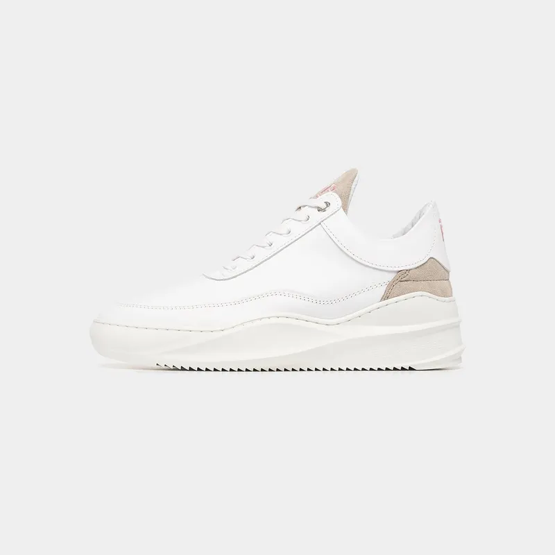 Filling Pieces Low Eva Sky Suede White/Light Grey