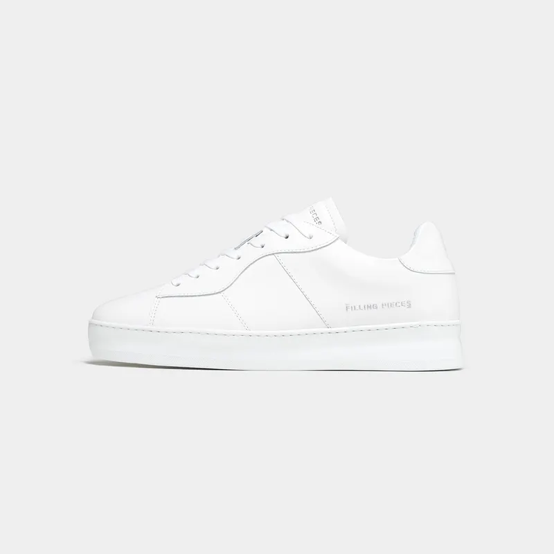 Filling Pieces Low Plain Court All White