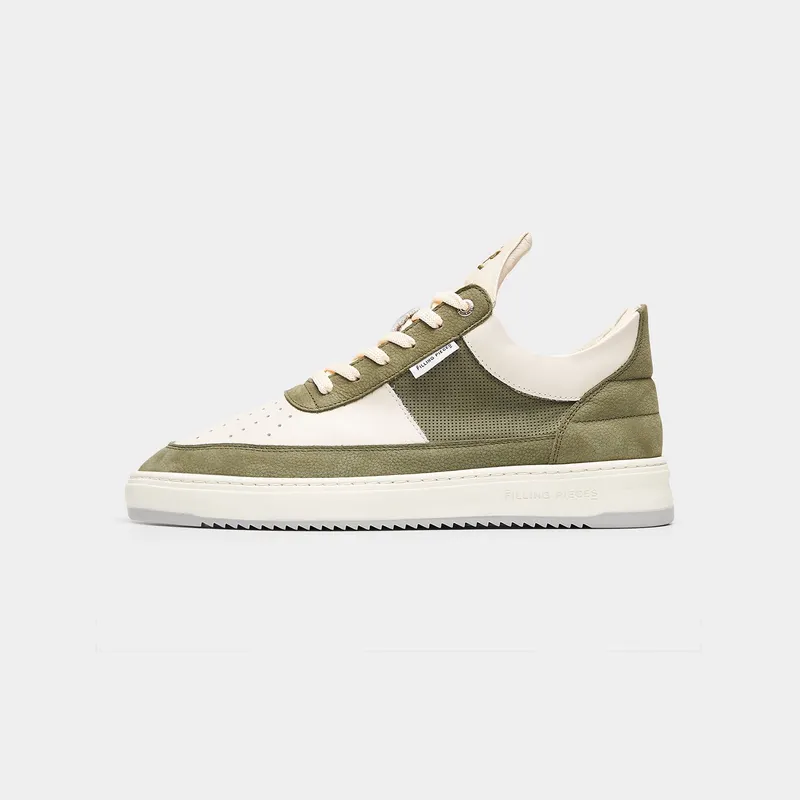 Filling Pieces Low Top Game Green