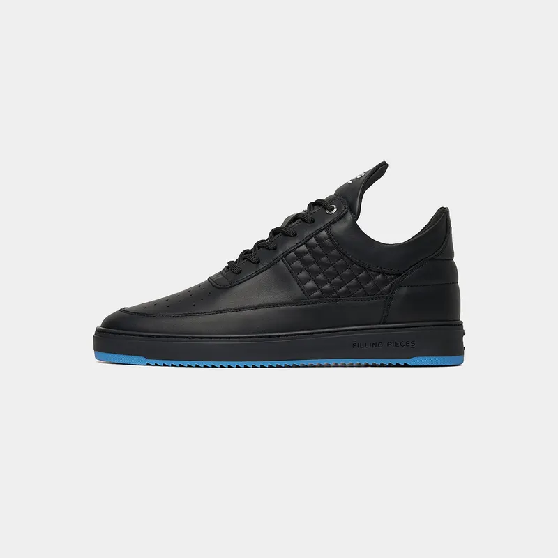 Filling Pieces Low Top Game Quilt Black