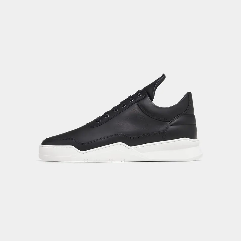 Filling Pieces Low Top Ghost Matt Nappa Black