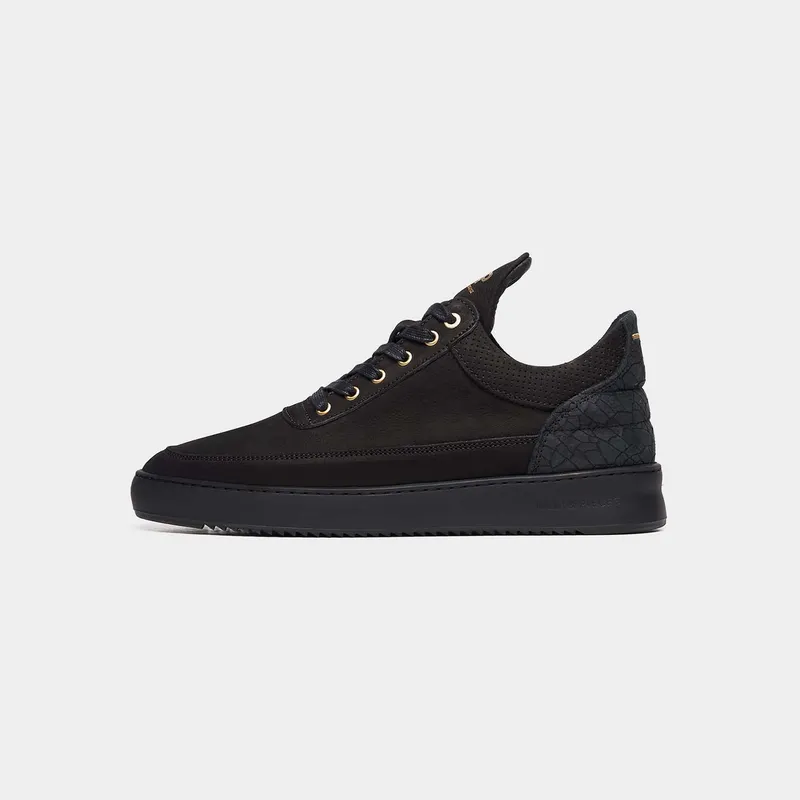 Filling Pieces Low Top Ripple Ceres All Black